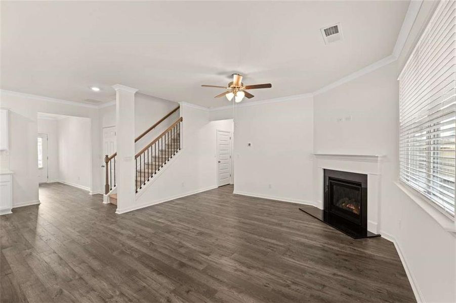 Spacious, unfurnished interior of a new home in Independence, Loganville (Image 25). Spacious, unfurnished interior of a new home in Independence, Loganville (Image 25).