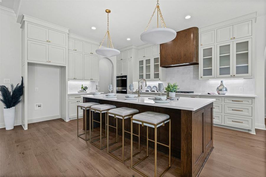 Furnished interior view inside a new home in SouthBend Estates, Granbury (Image 14).