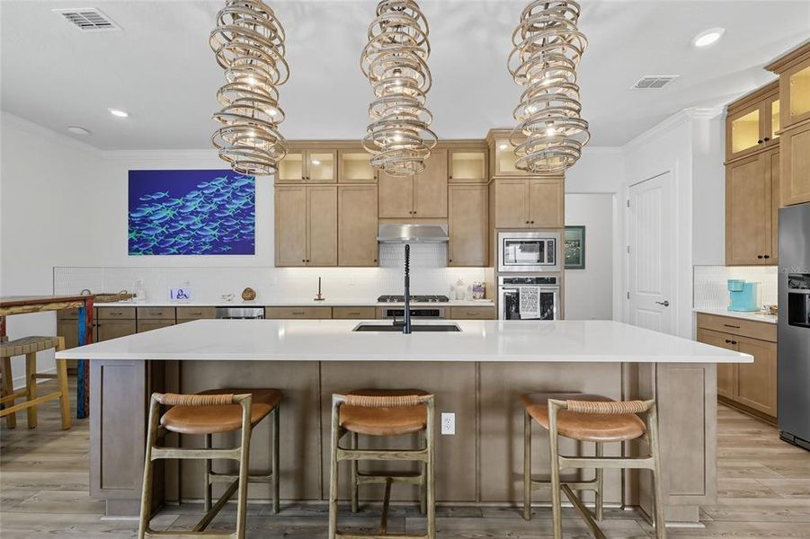 Furnished interior view inside a new home in , Orlando (Image 6).