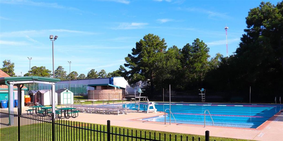 Community pool at Jerry Matheson park!