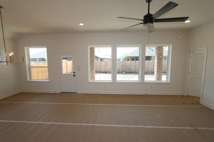 Spacious, unfurnished interior of a new home in Meridiana 55' Homesites, Manvel (Image 23).