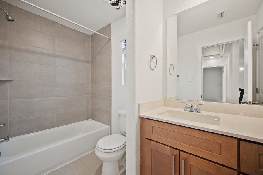 Furnished interior view inside a new home in The Hills of Bear Creek, Manchaca (Image 24).