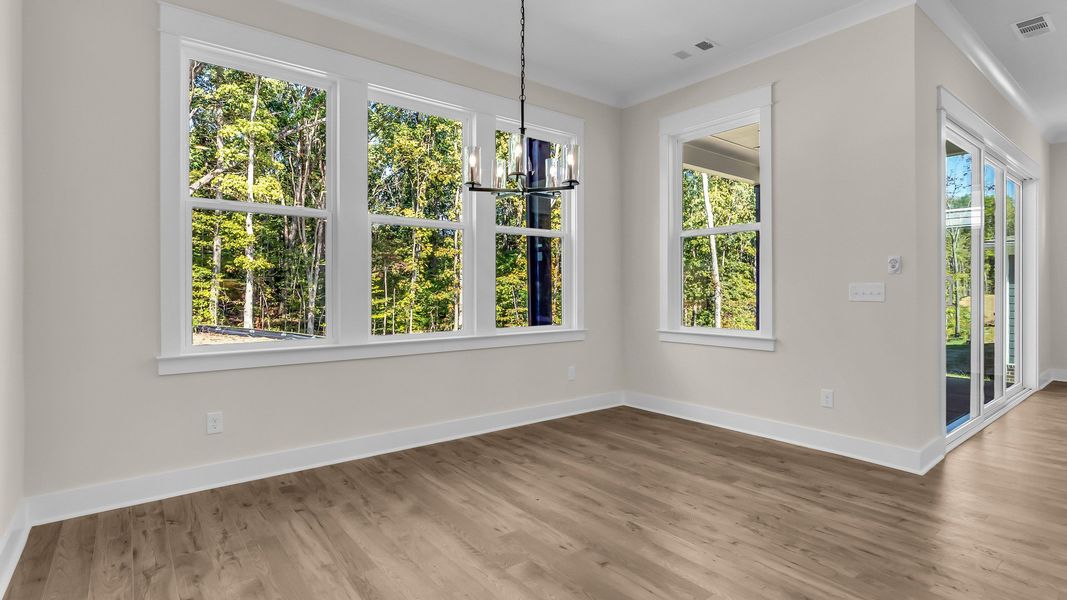 Furnished interior view inside a new home in Brush Creek, Fairview (Image 13). Furnished interior view inside a new home in Brush Creek, Fairview (Image 13).