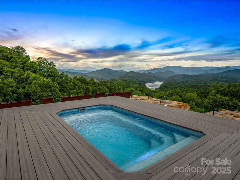 Exterior details and patio area of a home in , Bryson City (Image 3).