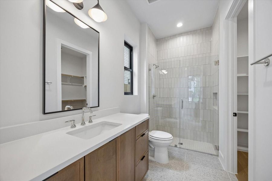 Furnished interior view inside a new home in , Houston (Image 17). Furnished interior view inside a new home in , Houston (Image 17).