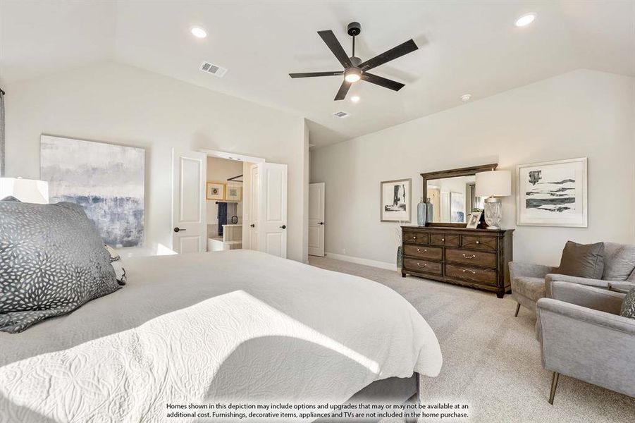 Furnished interior view inside a new home in Wildflower Ranch, Fort Worth (Image 11).