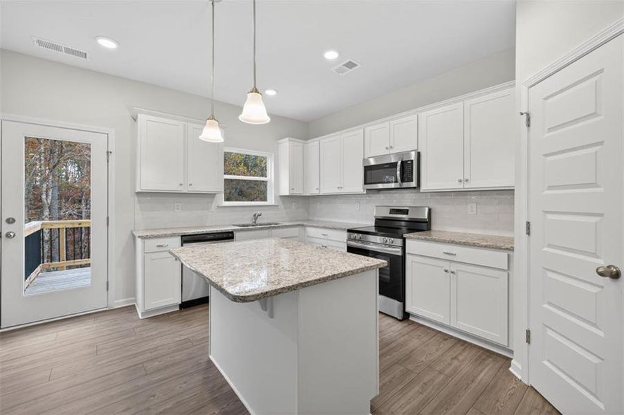 Furnished interior view inside a new home in Roxeywood Park, Winder (Image 16). Furnished interior view inside a new home in Roxeywood Park, Winder (Image 16).