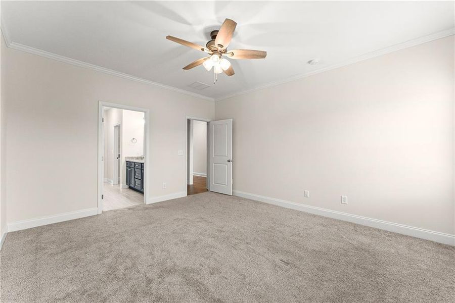 Spacious, unfurnished interior of a new home in , Dawsonville (Image 35).