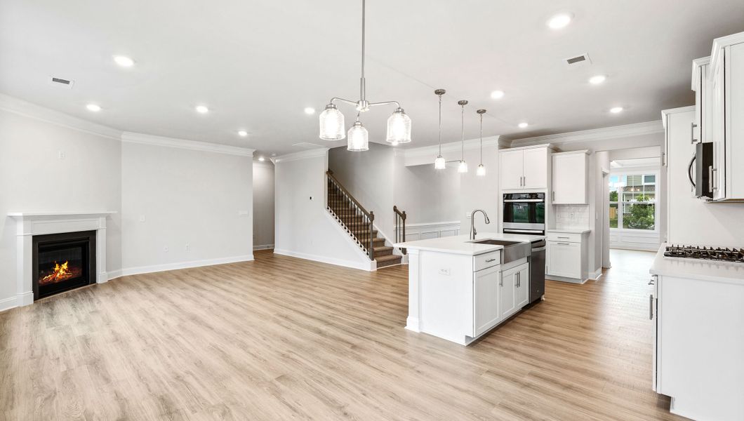 Representative unfurnished interior of a home built from the SUMMIT by D.R. Horton in Adams Glen, Greenville (Image 21). Representative unfurnished interior of a home built from the SUMMIT by D.R. Horton in Adams Glen, Greenville (Image 21).