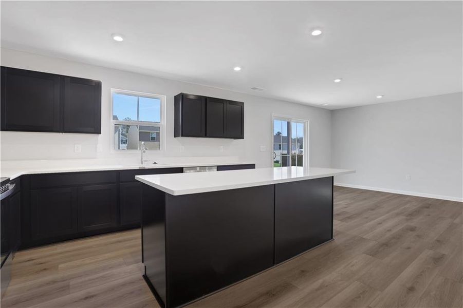 Furnished interior view inside a new home in Summertree, Stone Mountain (Image 6).