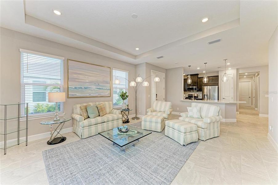 Furnished interior view inside a new home in , Bradenton (Image 7).