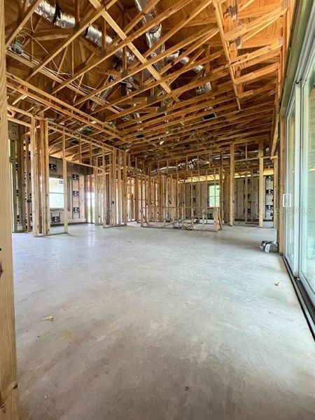 Interior shot of the home Currently under construction Interior shot of the home Currently under construction