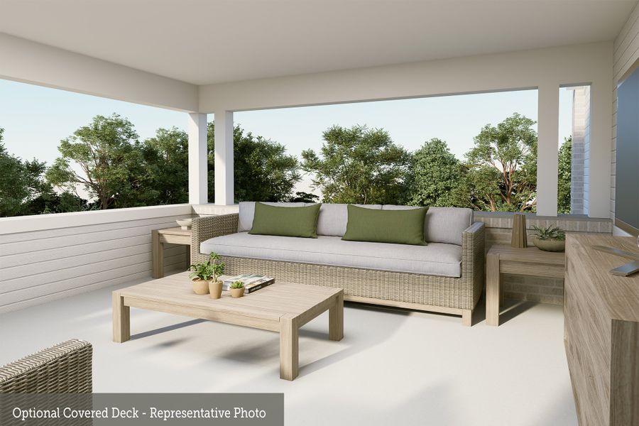 Image 15 representing the The Cordell by David Weekley Homes in Easthaven at Bridgeland Central - Vision Collection, Cypress, TX.