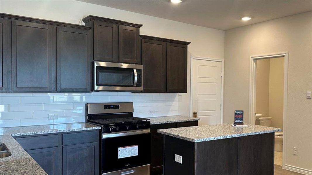 Furnished interior view inside a new home in Liberty Crossing, Royse City (Image 4).
