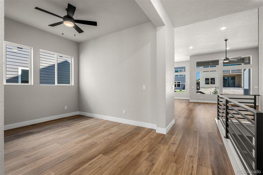 Spacious, unfurnished interior of a new home in Cloverleaf – Mountainview Collection, Monument (Image 27).