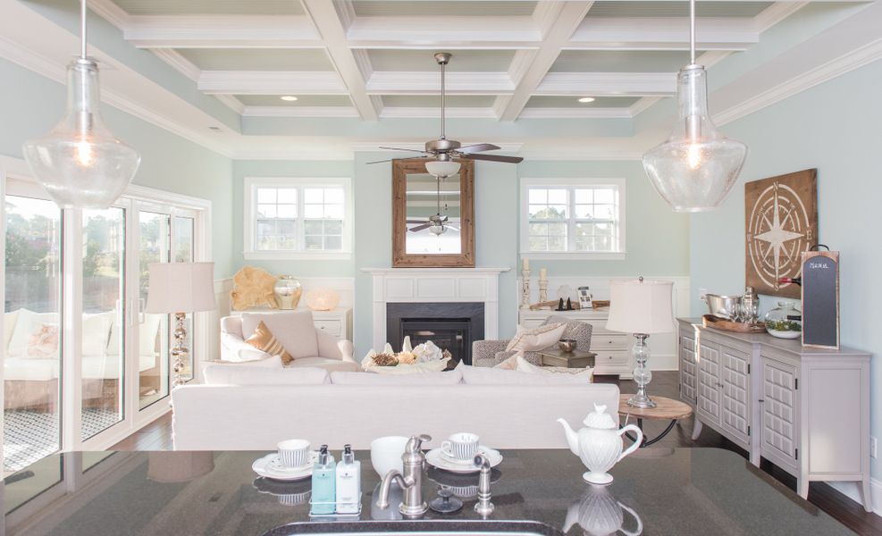 Representative furnished interior of a home built from the McKenzie by Bill Clark Homes in Osprey Landing, Southport (Image 4).