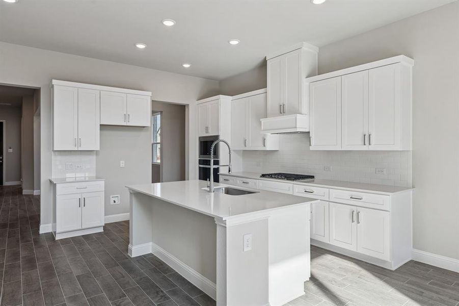 Furnished interior view inside a new home in Venetian, Weston (Image 3).