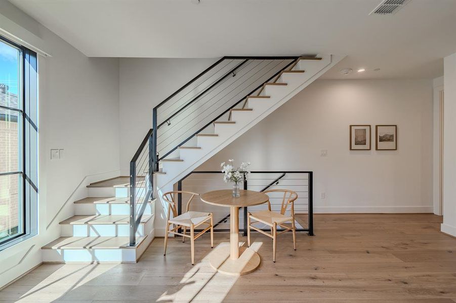 Furnished interior view inside a new home in , University Park (Image 20).