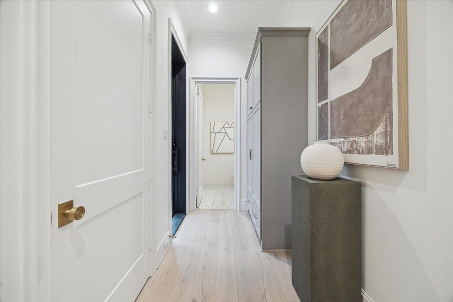 Furnished interior view inside a new home in , Houston (Image 33).