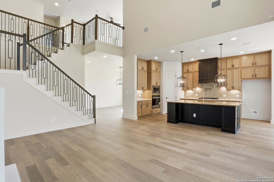 Furnished interior view inside a new home in Kinder Ranch 70's, San Antonio (Image 12).