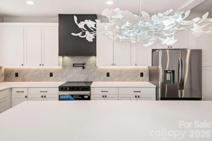 Furnished interior view inside a new home in , Canton (Image 8).