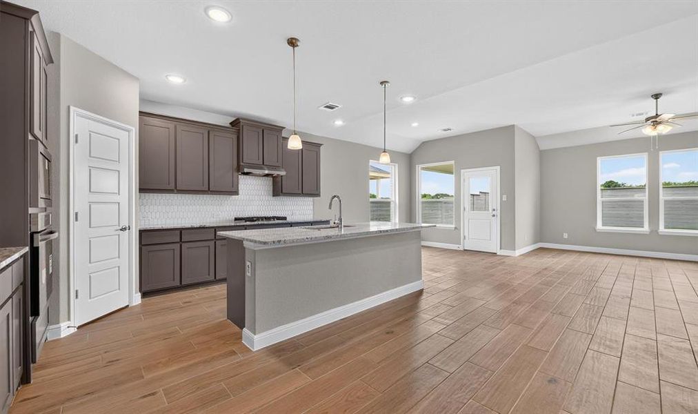 Furnished interior view inside a new home in Treeline, Justin (Image 4).