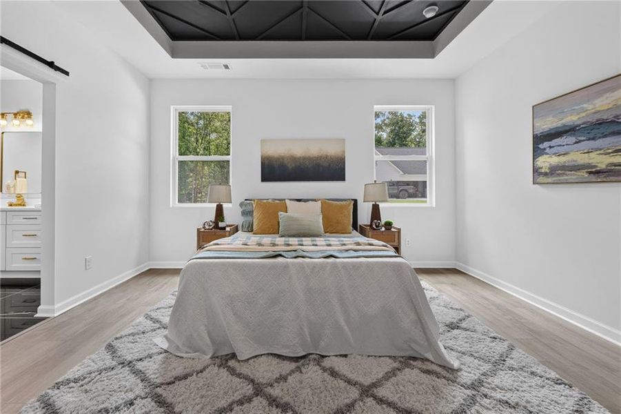 Furnished interior view inside a new home in , Griffin (Image 16).