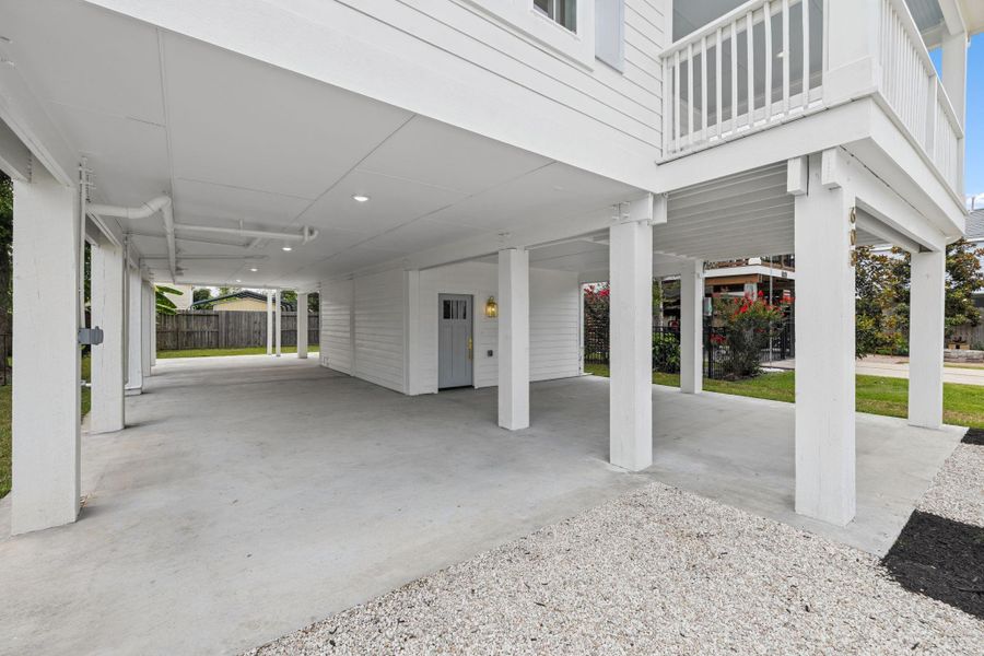 Exterior details and patio area of a home in , Clear Lake Shores (Image 25). Exterior details and patio area of a home in , Clear Lake Shores (Image 25).