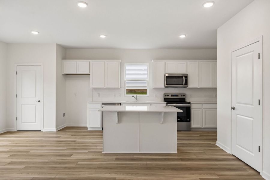 Furnished interior view inside a new home in Highlands of Carter's Station, Columbia (Image 10).