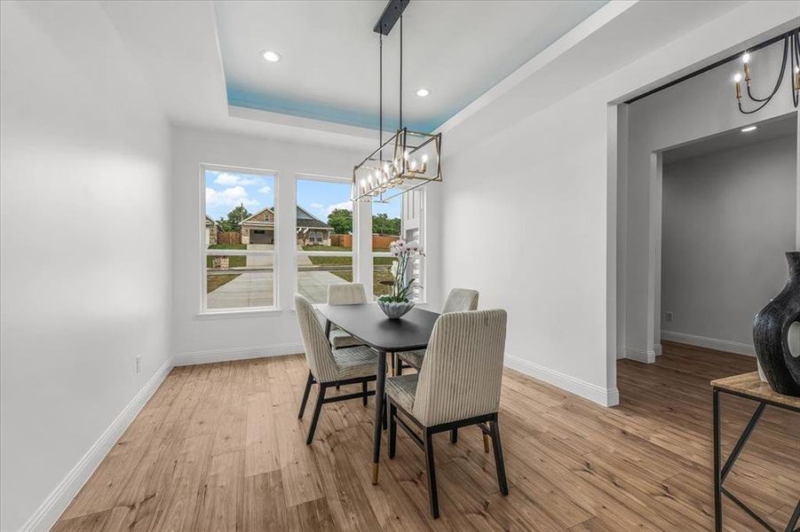 Furnished interior view inside a new home in , Fort Worth (Image 14).