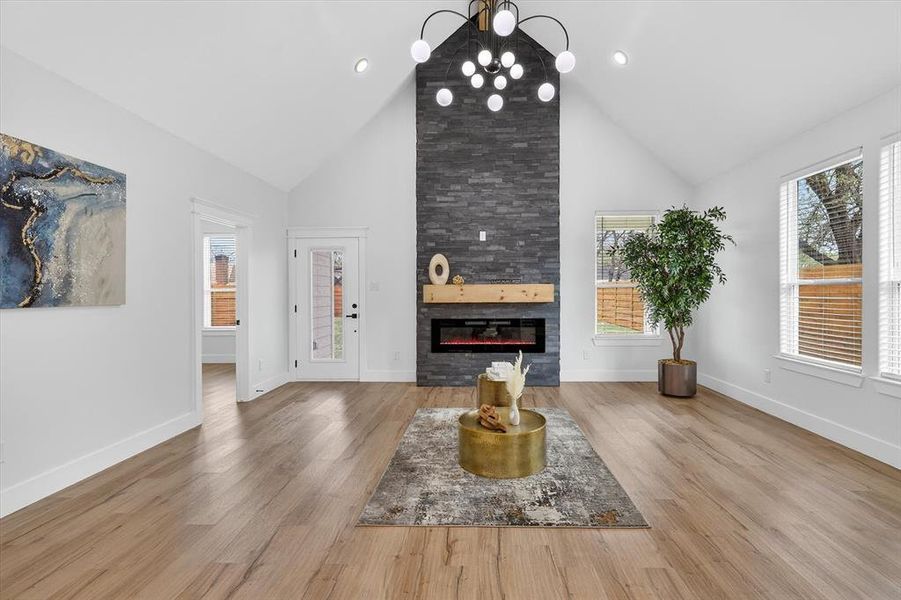 Furnished interior view inside a new home in , Haltom City (Image 5).