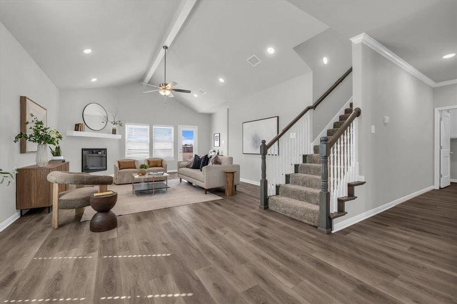 Furnished interior view inside a new home in , McGregor (Image 31).