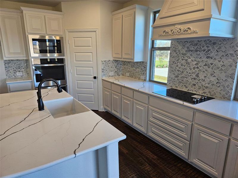 Furnished interior view inside a new home in Corner Stone Ranch, Howe (Image 7).
