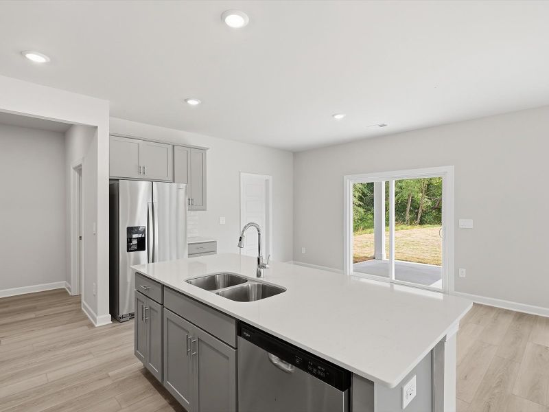 Furnished interior view inside a new home in Southwell Commons, Anderson (Image 4).