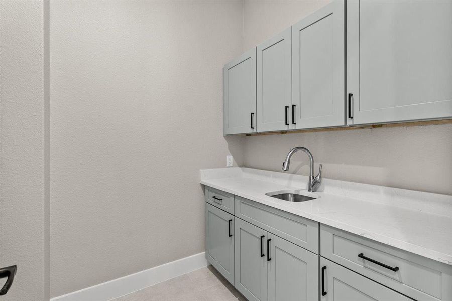 With Sink and Storage
