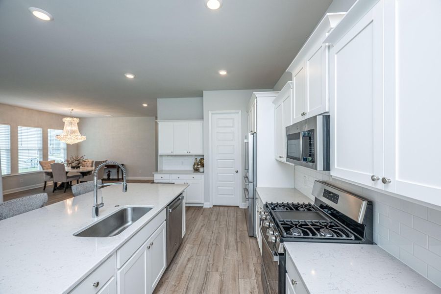 Furnished interior view inside a new home in , Summerville (Image 29).