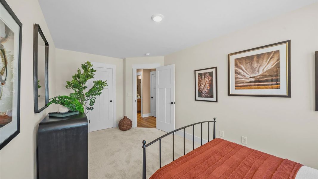 Furnished interior view inside a new home in Gresham Station, Simpsonville (Image 17). Furnished interior view inside a new home in Gresham Station, Simpsonville (Image 17).