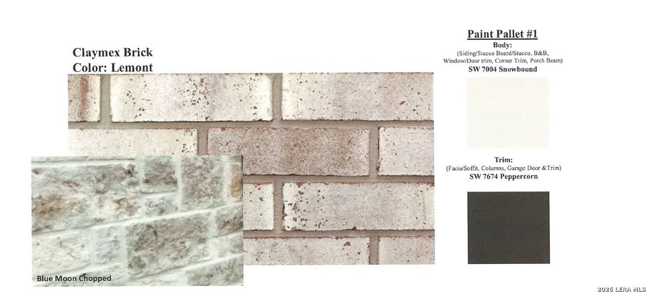 Sample of building materials used in homes in Summerlin, San Antonio (Image 3). Sample of building materials used in homes in Summerlin, San Antonio (Image 3).