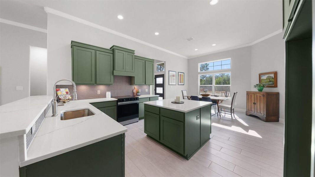 Furnished interior view inside a new home in , Wimberley (Image 4). Furnished interior view inside a new home in , Wimberley (Image 4).