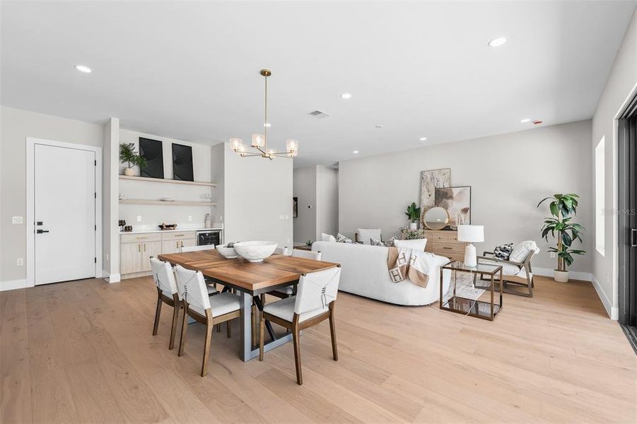 Furnished interior view inside a new home in College Park, Orlando (Image 10).