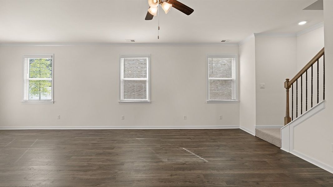Spacious, unfurnished interior of a new home in Independence Villas and Townhomes, Loganville (Image 15).