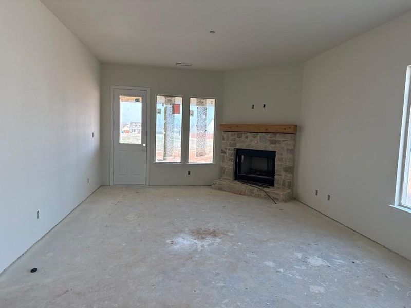 In-progress construction of a new home in Covenant Park, Springtown, TX (Image 6). In-progress construction of a new home in Covenant Park, Springtown, TX (Image 6).