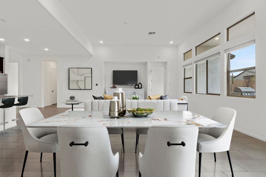 Dining Area - Virtually Staged