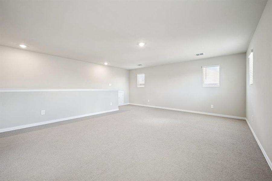 Spacious, unfurnished interior of a new home in Eastridge - Signature Series, McKinney (Image 22). Spacious, unfurnished interior of a new home in Eastridge - Signature Series, McKinney (Image 22).
