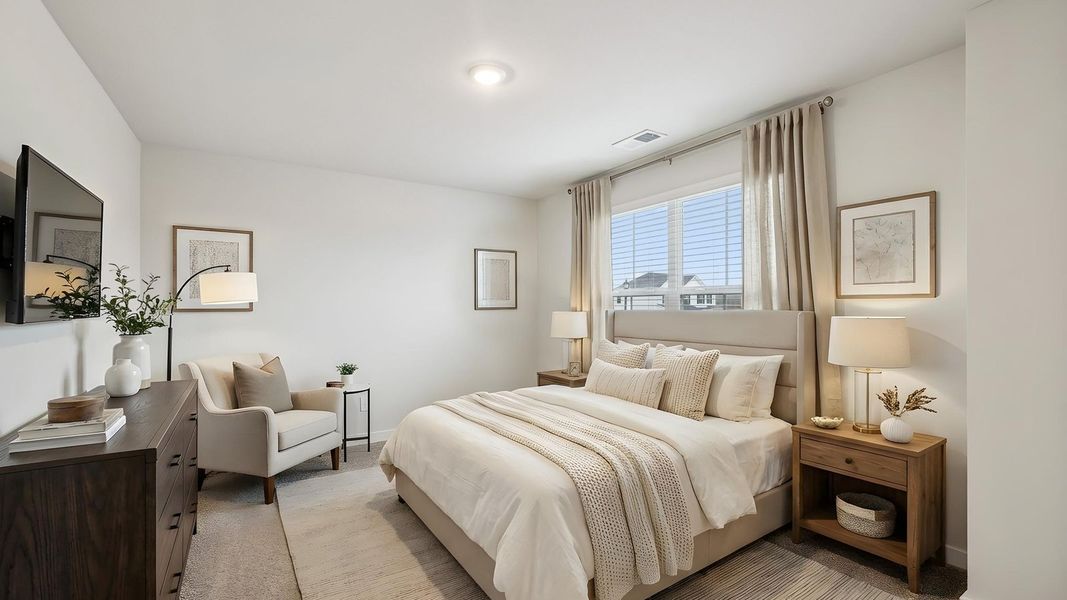 Representative furnished interior of a home built from the Embry by D.R. Horton in Harvest Point, Spring Hill (Image 12).