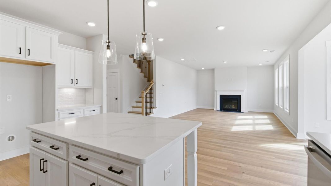 Furnished interior view inside a new home in Pelham Crossing, Greenville (Image 15).
