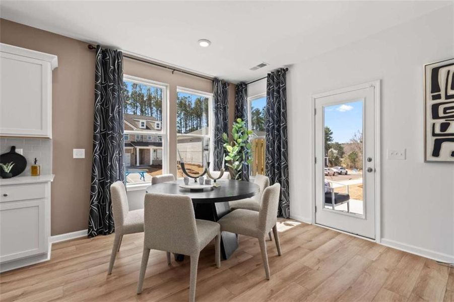 Furnished interior view inside a new home in Diamante, Stockbridge (Image 23).