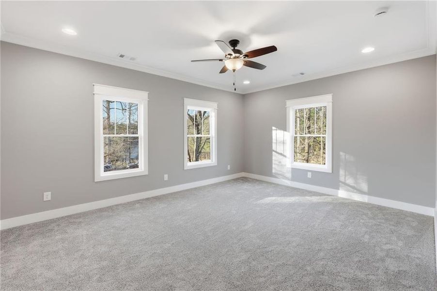 Spacious, unfurnished interior of a new home in , Buford (Image 60).