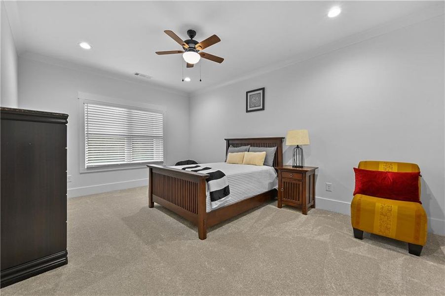 Furnished interior view inside a new home in , Buford (Image 26).