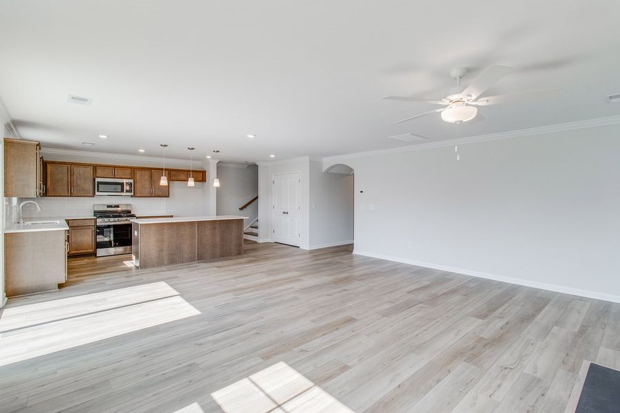 Spacious, unfurnished interior of a new home in Ellington, Elgin (Image 20). Spacious, unfurnished interior of a new home in Ellington, Elgin (Image 20).